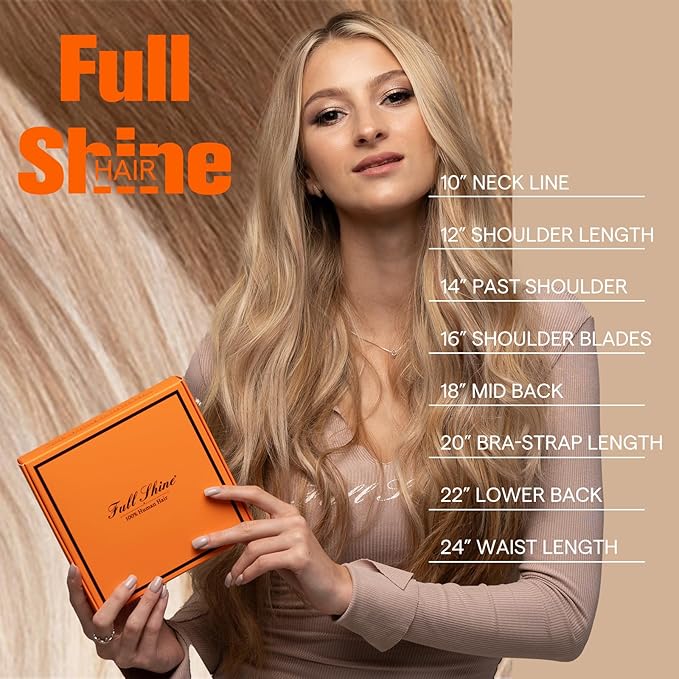 Full Shine Human Hair Tape in Extensions 12 Inch Tape Hair Extensions 3 Darker Brown to 8 Ash Brown Highlight 22 Medium Blonde Tape ins for Women Pu Tape in Hair 30 Gram 20 Pcs Natural Straight