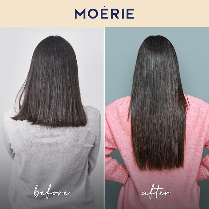 Moerie Mineral Shampoo and Conditioner Plus Hair Growth Spray Set – Ultimate Hair Care Pack – For Longer, Thicker, Fuller Hair - Volumizing Hair Care Products (Double Set)