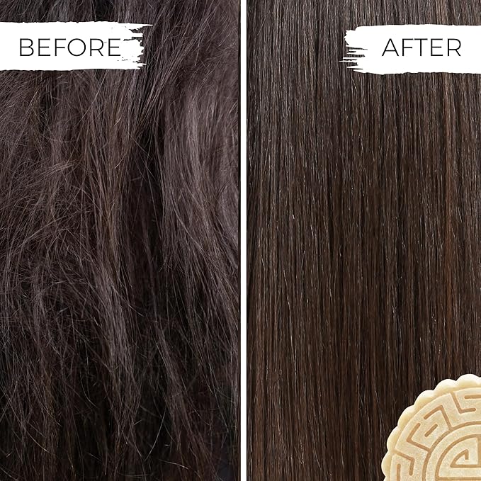 Viori Native Essence Shampoo Bar Made with Rice Water - Handcrafted All Natural Shampoo Bars - Sulfate Free