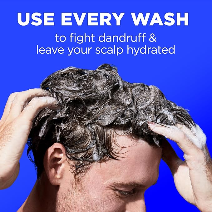 Head & Shoulders Anti-Dandruff Shampoo and Conditioner, Old Spice Pure Sport Men's 2-in-1 Twin Pack, 1% Pyrithione Zinc, Dandruff Shampoo for Men, 31.4 fl oz Each