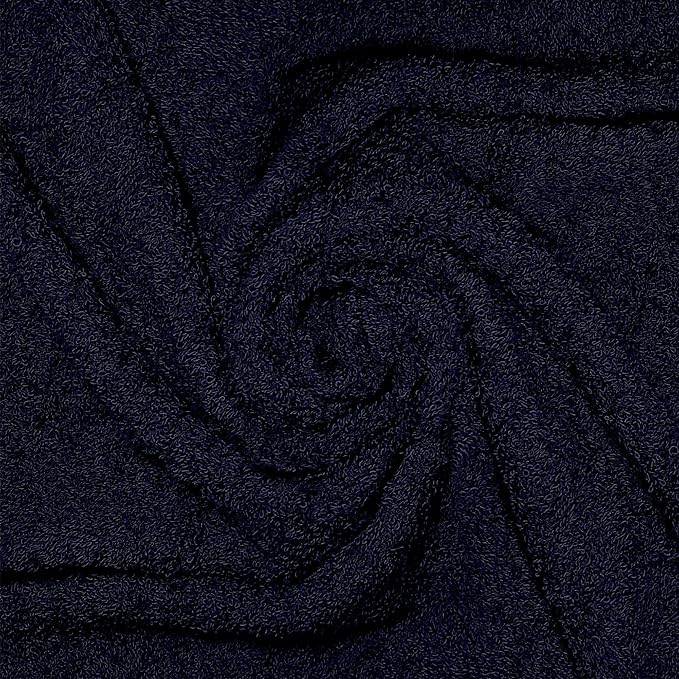 24 Pack Luxury Salon Towels, 100% Ringspun Cotton Comfort, Not Bleach Proof Highly Absorbent Barber Towels (27 x 16) Hair Towel Wrap for Women, Hand, Gym, Beauty, Spa & Home Hair Care – Blue